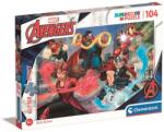 Clementoni SuperColor - Marvel - Bosszúállók csillámos puzzle 104 db-os (20347)