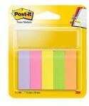 Post-it 15x50mm 5x100lap neon papír jelölőlap (POST-IT_7100172770) (POST-IT_7100172770)