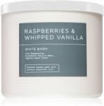 Bath & Body Works Raspberries & Whipped Vanilla lumânare parfumată 411 g
