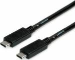Roline 11.02. 9053 USB-C apa - USB-C apa 3.2 Adat és töltőkábel - Fekete (1m) (11.02.9053)