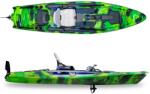 FeelFree Kayaks Caiac pescuit FEELFREE Dorado 125 V2 cu sistem de pedale Overdrive, 1 persoana, 3.9m (DoradoV2GreenFlash)
