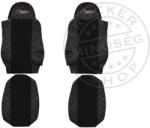  Méretpontos Daf bőr üléshuzat XF/CF/LF 2012-ig FEKETE