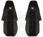  Méretpontos Scania bőr üléshuzat R/P/G széria FEKETE 2017 előtt