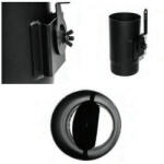ProInvest Clapeta reglaj neagra (Variante produs: D: 150mm) (PIV-56538)