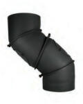 ProInvest Cot reglabil unversal negru (Variante produs: D: 150mm) (PIV-55272)