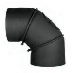 ProInvest Cot reglabil negru 90 grade (Variante produs: D 180 mm) (PIV-55166)