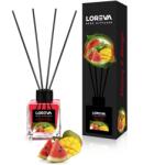 Loreva Odorizant De Camera Cu Betisoare Pepene Cu Mango, Loreva, 100 ml