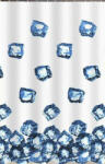 Aquamax Zuhanyfüggöny - ICE CUBE - Impregnált textil - 180 x 200 cm (77-231811)