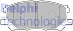 DELPHI set placute frana, frana disc DELPHI LP1823 (LP1823)
