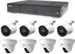  Kamera készlet 1x AVTECH DVR DGD1009AV, 4x 2MPX Dome kamera AVTECH DGC1004XFT és 4x 2MPX Bullet kamera AVTECH DGC1105YFT + 4x tápegység AJÁNDÉKBA!