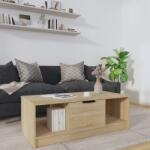 vidaXL Măsuță de cafea, stejar sonoma, 102x50x36 cm, lemn compozit (811352) Masa de cafea