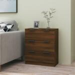 vidaXL Servantă, stejar maro, 60x30x70 cm, lemn prelucrat (816987) Comoda