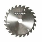 Raider Disc pentru fierastrau circular, Raider 163135, pentru taiat lemn, 190х20 mm, 24T Disc de taiere