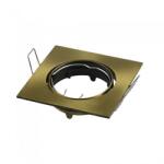 V-TAC Billenthető Olcsó slim spot lámpatest (négyzet), arany (23225)