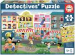 Educa Puzzle Város Detectives Busy Town Educa találj 30 tárgyat 50 darabos 4 évtől (18894)