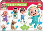 Educa Puzzle legkisebbeknek Cocomelon Baby 5 Mesék Educa 24 hó-tól (19139)