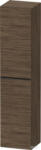 Duravit D-NEO magasszekrény, 40x176x36cm balos ajtóval, Walnut Dark Decor DE1328L2121 (DE1328L2121)