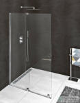 SAPHO POLYSAN MODULAR SHOWER tolóajtó fix résszel, 1400mm, transzparent üveg (MS5-140) (MS5-140) - furdoszoba-szaniter