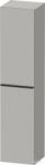 Duravit D-NEO magasszekrény, 40x176x36cm jobbos ajtóval, Concrete Grey Matt Decor DE1328R0707 (DE1328R0707)