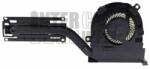 Delta Dell Latitude 12 7280 E7280 series KM50T 0KM50T 4 pin processzor/CPU hűtő/ventilátor/fan heatsink/hűtőtönkkel
