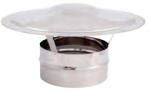 ProInvest Terminal horn din inox tip Palarie chinez (Dimensiune Terminal horn tip Palarie chinez: L x l: 320mm x 320mm) (PIV-45231)