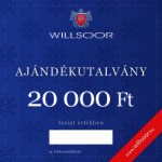 Willsoor Elektronikus ajándékkártya értéke 20 000 HUF
