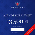 Willsoor Elektronikus ajándékkártya értéke 13 500 HUF