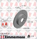 ZIMMERMANN Disc frana ZIMMERMANN COAT Z 430.2605. 20 (430.2605.20)