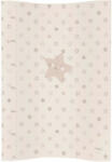 Ceba pelenkázó lap puha 2 oldalú 50x70cm COSY csillag bézs - babycenter-online
