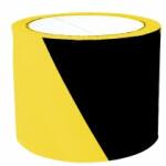 Office products Предупредителна оградна лента 75мм/100м черен/жълт