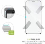 FIXED Üvegfólia Képernyővédő Full-Cover Apple iPhone X/XS/11 Pro, full screen, Fekete (FIXGFA-230-BK) mobiltelefon lcd képernyővédő hőkezelt üveglap