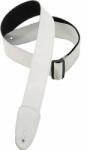 Levy's Leather Tri Glides White Curea de chitară (M7GP-WHT)