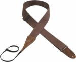 Levy's Cotton & Suede Loop Brown Curea de chitară (MC8A-BRN)