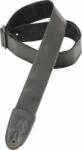 Levy's Leather Tri Glides Black Curea de chitară (M7GP-BLK)