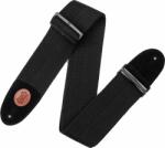 Levy's Signature Cotton 3.0 Standard Black Curea de chitară (MSSC4-BLK)