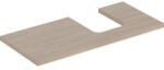 Geberit One mosdópult jobb oldali kivágással 105x47 cm, pultra ültethető tálformájú mosdóhoz, tölgy 505.314. 00.5 (505.314.00.5) - szaniteronline