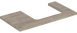 Geberit One mosdópult jobb oldali kivágással 90x47 cm, pultra ültethető mosdóhoz, hikoridió 505.323. 00.6 (505.323.00.6) - szaniteronline