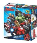 Prime 3D Marvel Avengers - Bosszúállók 3D puzzle, 500 darabos (PRI-32550)