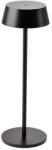V-TAC Lampa de Birou Reancarcabila 2W, Corp Negru, Lumina Calda 3000K, 108x325mm, IP54 (10550-)