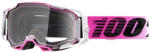 100% Motocross szemüveg 100% ARMEGA Harmony fekete-fehér-rózsaszín (átlátszó szemellenző)
