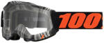 100% Motocross szemüveg 100% ACCURI 2 Geospace fehér-narancs-fekete (tiszta plexiüveg)