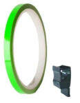 Puig Rim strip PUIG 4542V green fluerescent 7mm x 6m (with aplicator)