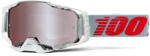 100% ARMEGA X-Ray-Hiper motocross szemüveg ezüst plexi