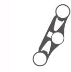 Puig Yoke protector PUIG X-TREME 4759C carbon look