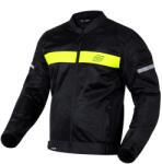 Ozone Dart motoros kabát fekete-fluo sárga