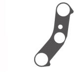 Puig Yoke protector PUIG X-TREME 4230C carbon look