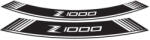 Puig Rim strip PUIG Z1000 7590B fehér set of 8 rim strips