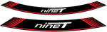 Puig Rim strip PUIG R NINE T 9133R piros set of 8 rim strips