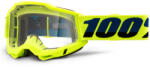 100% Motocross szemüveg 100% ACCURI 2 OTG fluo sárga (tiszta plexi)