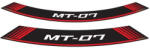 Puig Rim strip PUIG MT-07 9136R piros set of 8 rim strips